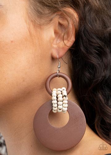 Beach Day Drama - Earrings (Multiple Colors)